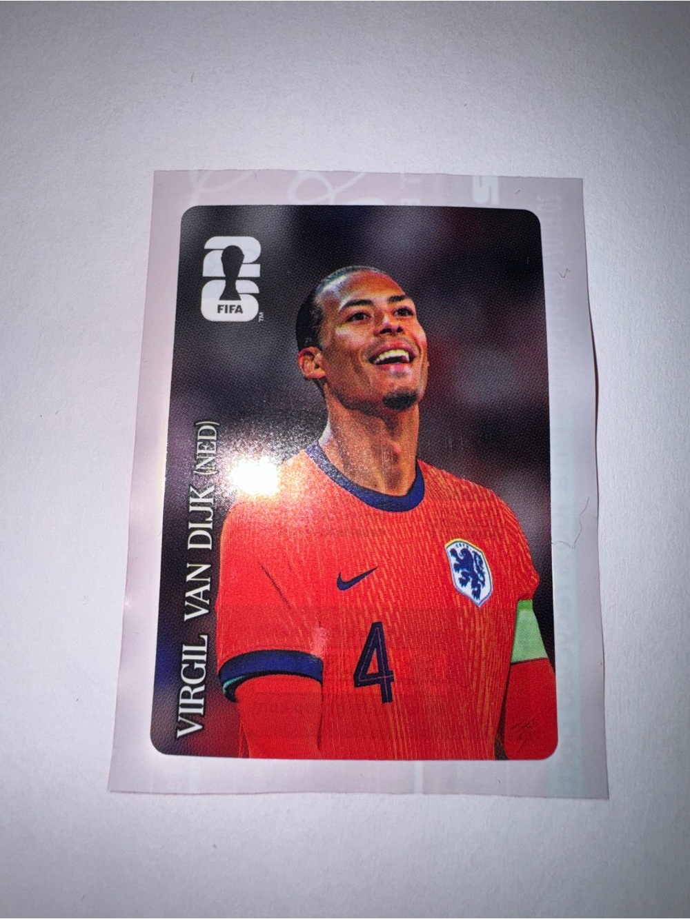 Panini FIFA World Cup 2026 Sticker Coca Cola Virgil Van Dijk (NED) CC8